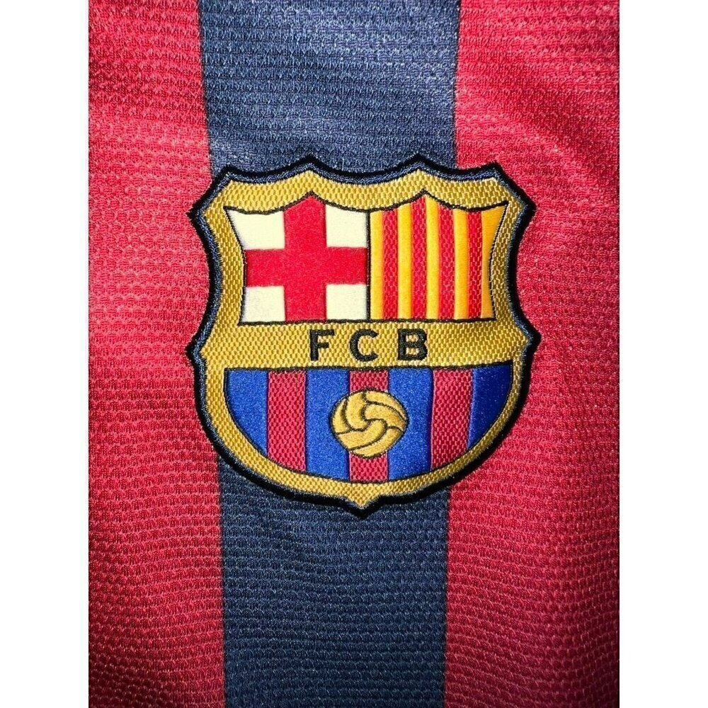 Nike FC Barcelona Jersey Authentic# 052992245 2009-2010 FIFA World Cup Winners - Picture 2 of 14